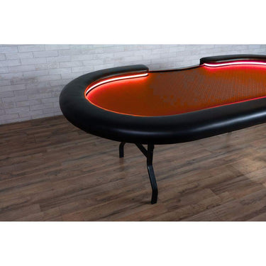 Folding Poker Table Aces Pro Alpha - Red